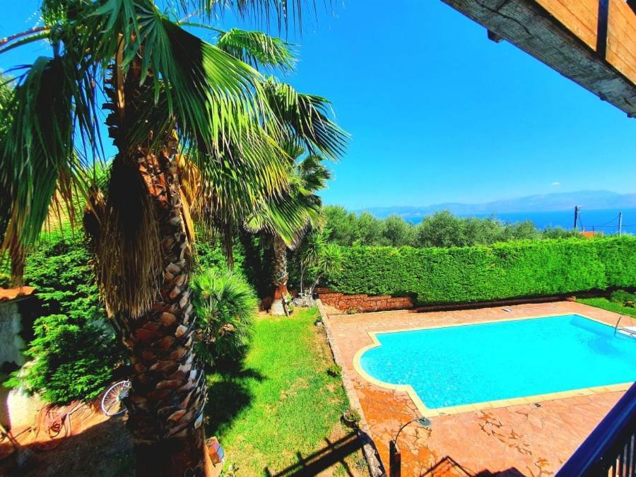 Platanos Estate Villa Akrata Bagian luar foto