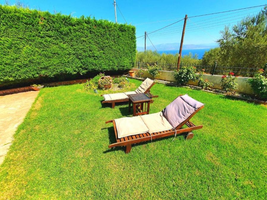 Platanos Estate Villa Akrata Bagian luar foto